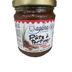 Pâte à tartiner bio et sans gluten - Aglina