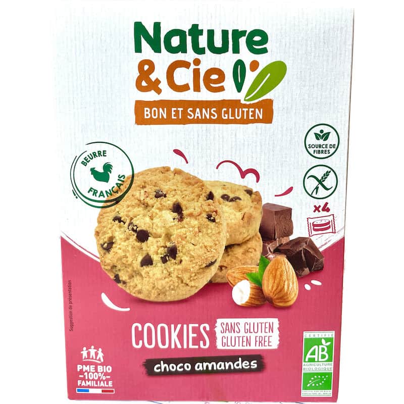 Boîte de cookies chocolat et amandes - Nature Cie