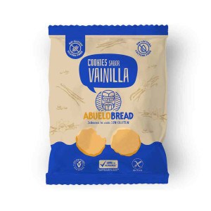 Sachet de Cookies saveur vanille sans gluten et végan - AbueloBread