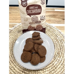 Dégustation de cookies saveur chocobrownie sans gluten et végan - Abuelobread