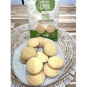 Dégustation de cookies saveur citron sans gluten et végan - AbueloBread