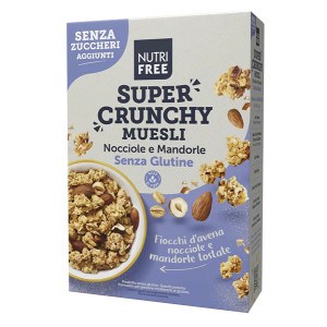 Paquet de  muesli croquant sans gluten noisettes/amandes - Nutri free