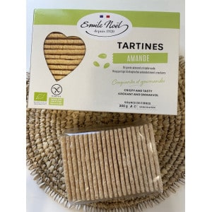 paquet de Tartines aux amandes sans gluten