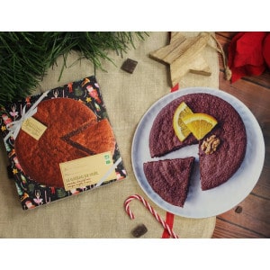 Gâteau de Noël aux amandes bio et sans gluten - La Biscuiterie de Provence