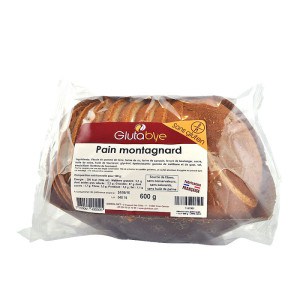 Sachet de Pain montagnard tranché sans gluten - Glutabye