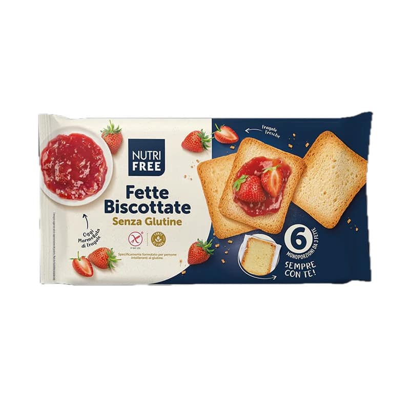 Paquet de biscottes sans gluten Nutri Free