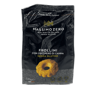 Sachet de frollini au sucre de canne sans gluten de Massimozero