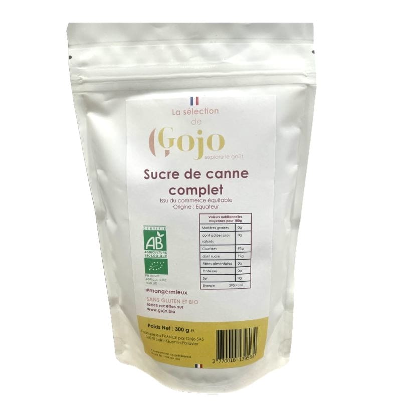 Sucre de canne sans gluten Gojo