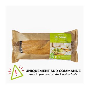Emballage pain divain complet sans gluten - Terra Cérès