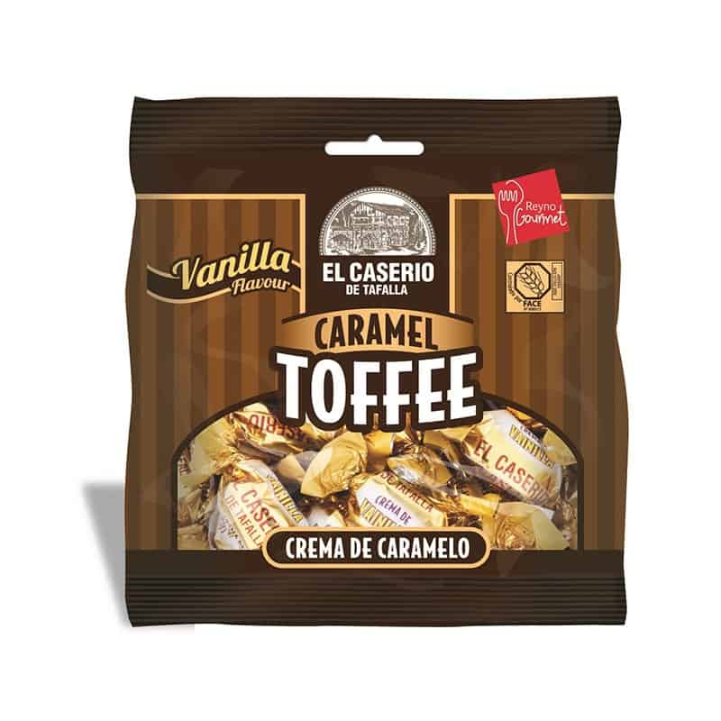 Sachet de bonbons crème vanille toffee El Caserio