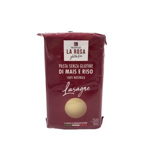 Pâtes lasagnes Pastificio La Rosa sans gluten