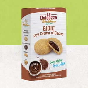 Paquet de biscuits sans gluten Gioie à la crème de cacao Pasta di Venezia