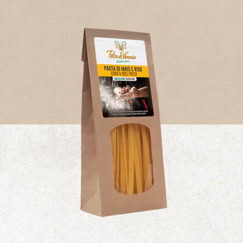 Pates tagliatelle mais riz sans gluten - Pasta di Venezia