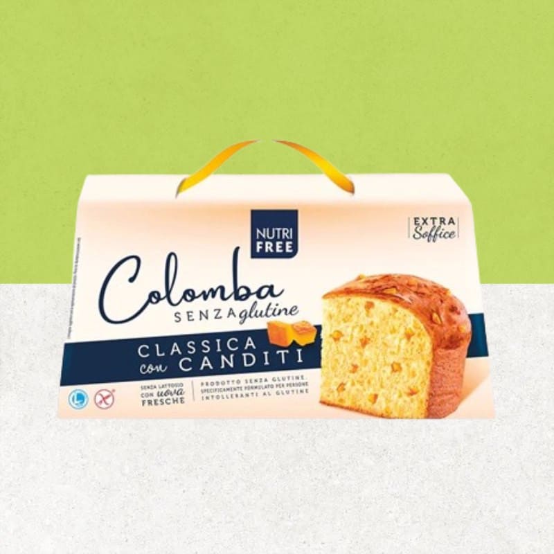 Gateau Colomba classique sans gluten Nutri Free