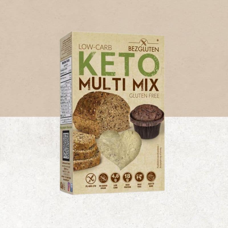 Paquet de mélange universel Keto sans gluten ni sucre ajouté - Bezgluten