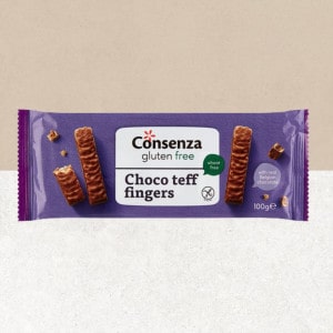 Bâtonnets de biscuit au chocolat sans gluten - Consenza