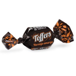 Bonbons toffers orange El Caserio sans gluten