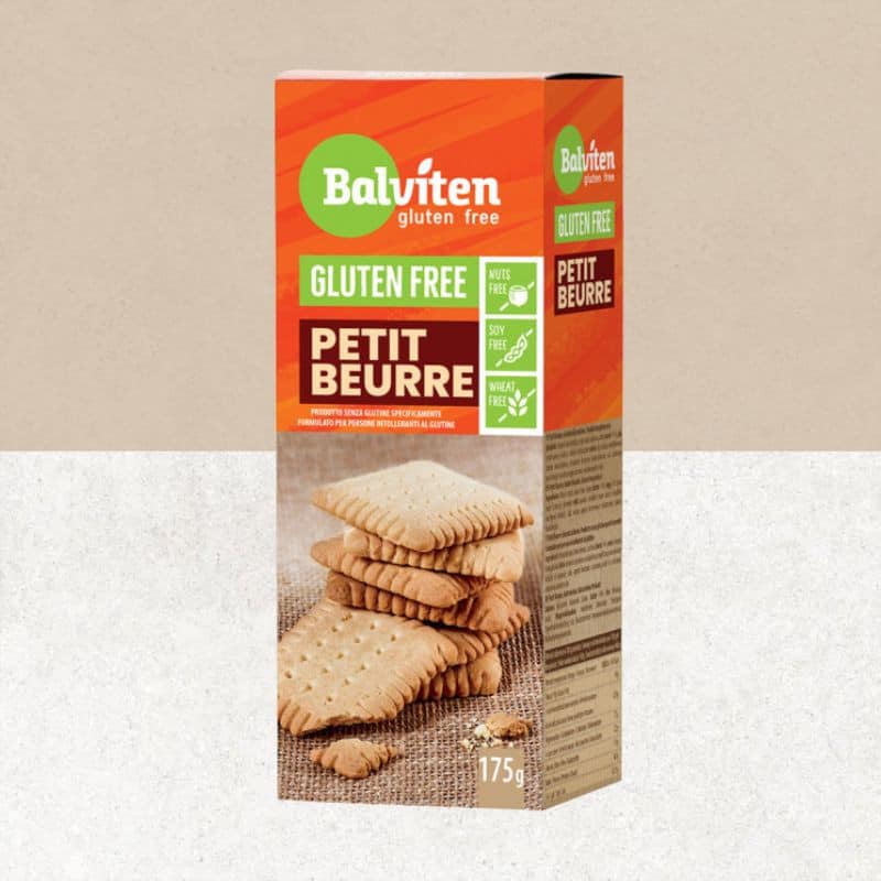 Paquet de petits beurre sans gluten balviten