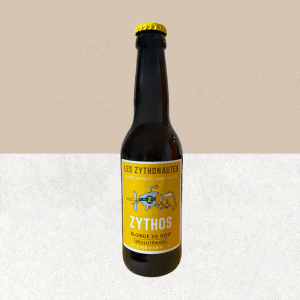 Bouteille de bière Blonde Ale bio sans gluten - Les Zythonautes -