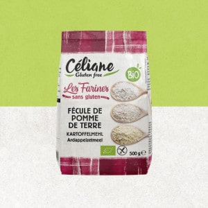 Sachet de fécule de pomme de terre bio et sans gluten  - Céliane