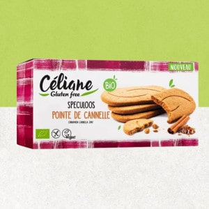 Boite de biscuits spéculoos cannelle - Céliane