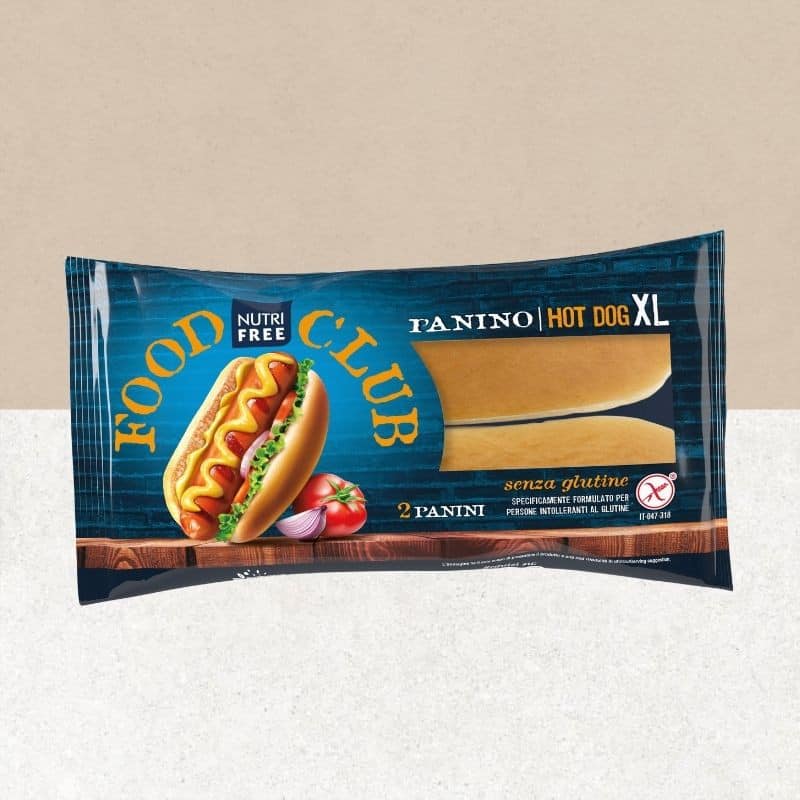 Sachet de Pains hot dog sans gluten format XL - Nutrifree