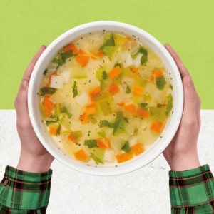 Soupe julienne de légumes vegan et sans gluten déshydratée - Trevijano
