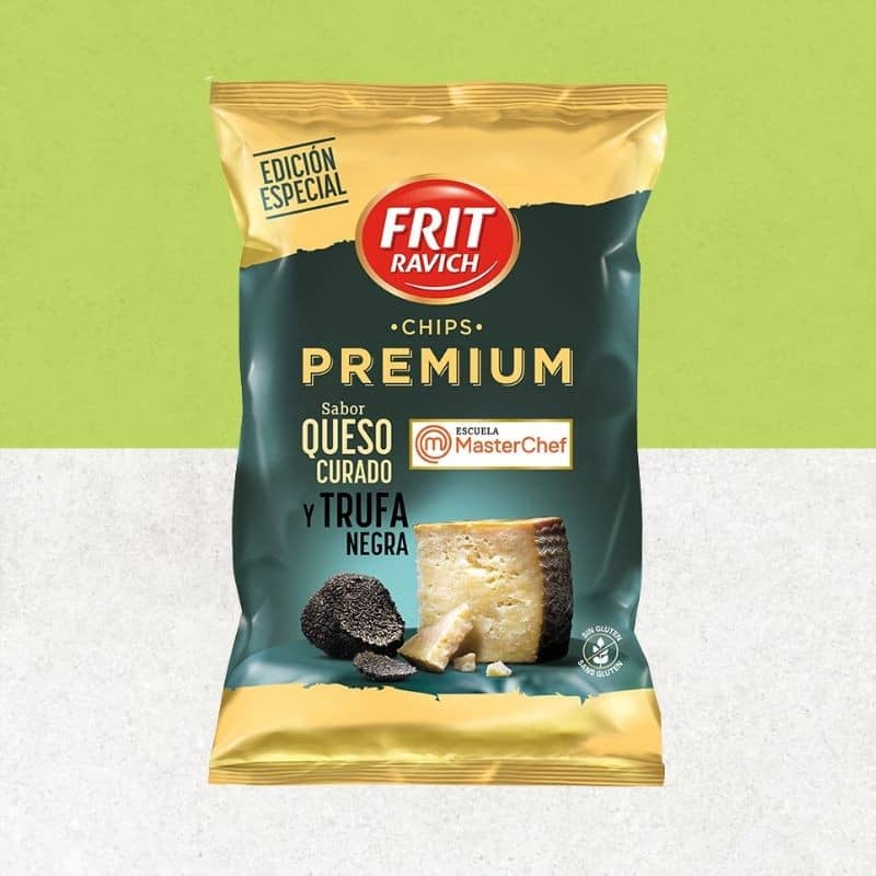 Sachet de Chips premium à la truffe sans gluten - Frit Ravich