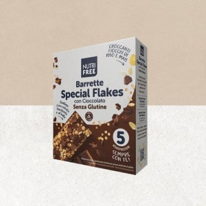 Paquet de 5 barres de céréales Special Flakes Nutri Free sans gluten
