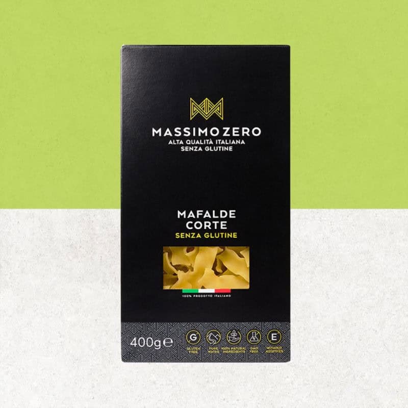 Paquet de pâtes Malfade Corte sans gluten Massimozero Paquet de pâtes Malfade Corte sans gluten Massimozero