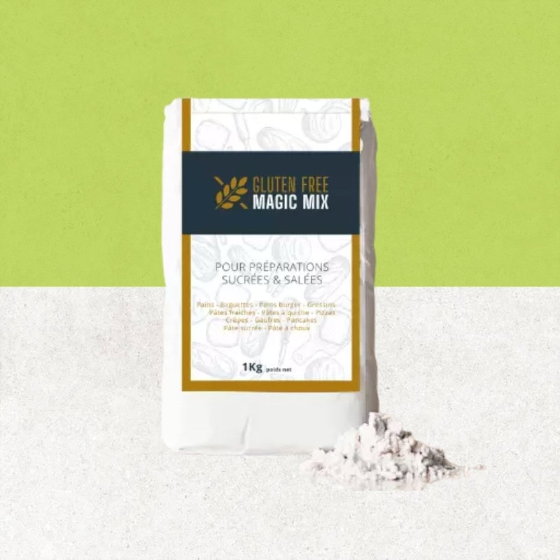 Sachet de Magic Mix Classic - Gluten Free Distribution Sachet de Magic Mix Classic - Gluten Free Distribution