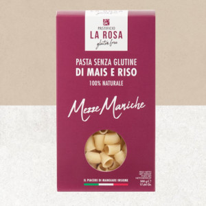 Pâtes mezze maniche Pastificio La Rosa sans gluten