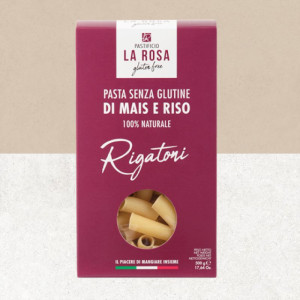 Pâtes rigatoni Pastificio La Rosa sans gluten