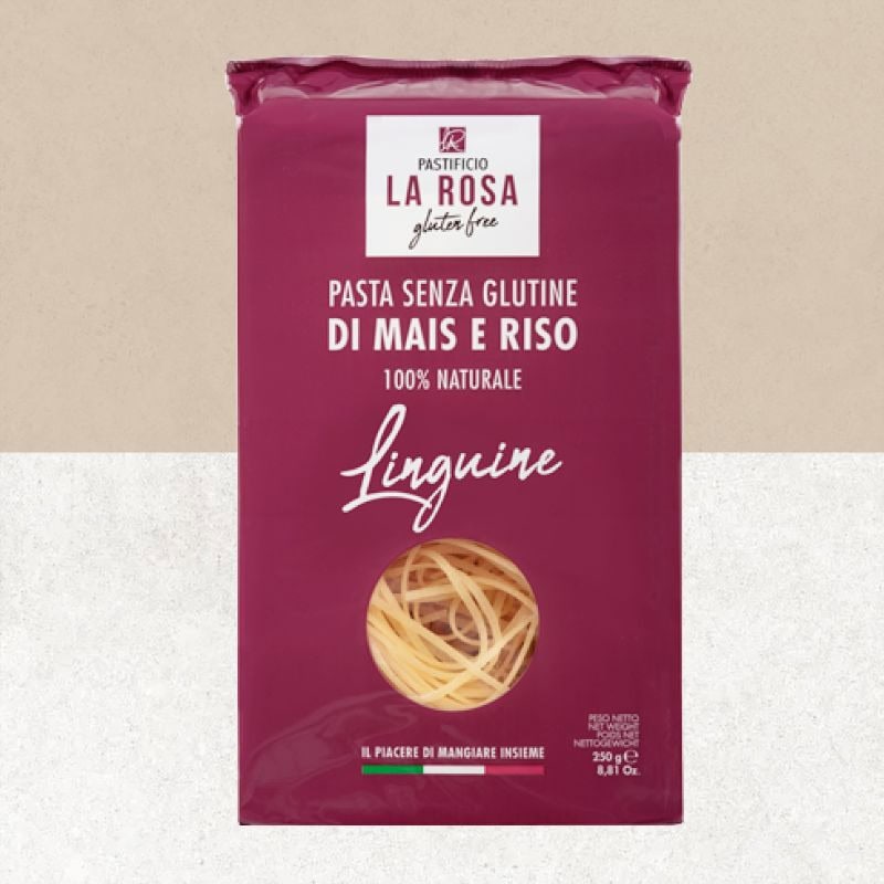 Pâtes linguine Pastificio La Rosa sans gluten