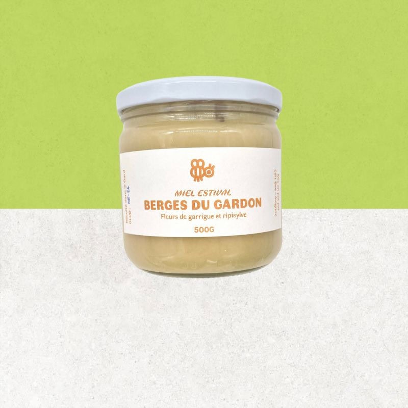 Pot de miel estival "Berges du Gardon" - Edit Bee