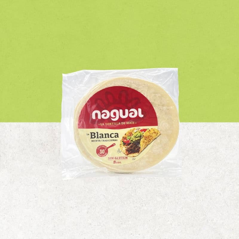 Tortilla mexicaine maïs blanc Nagual