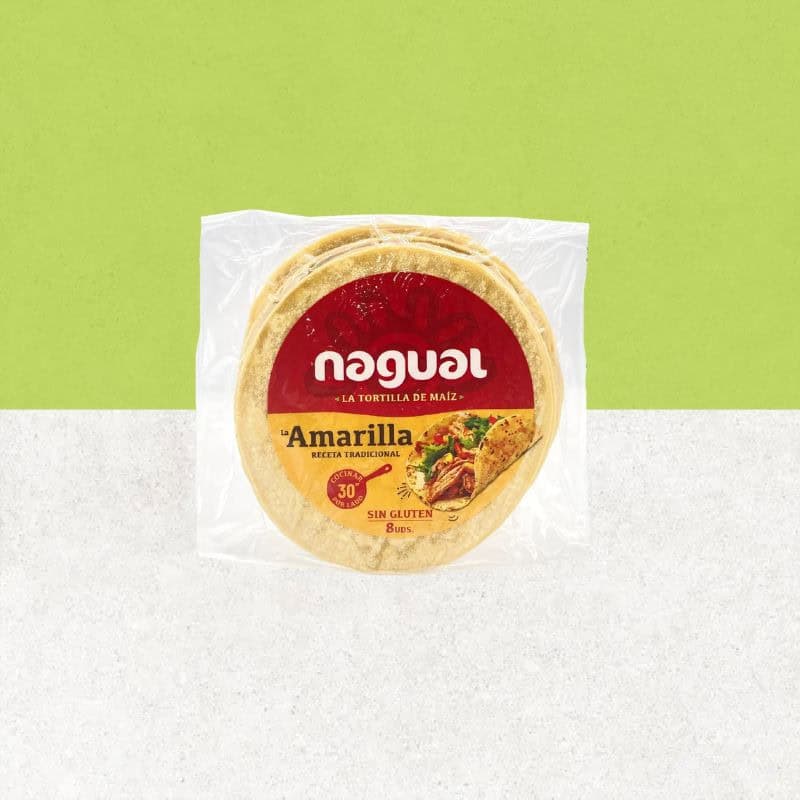 Tortilla mexicaine maïs jaune Nagual