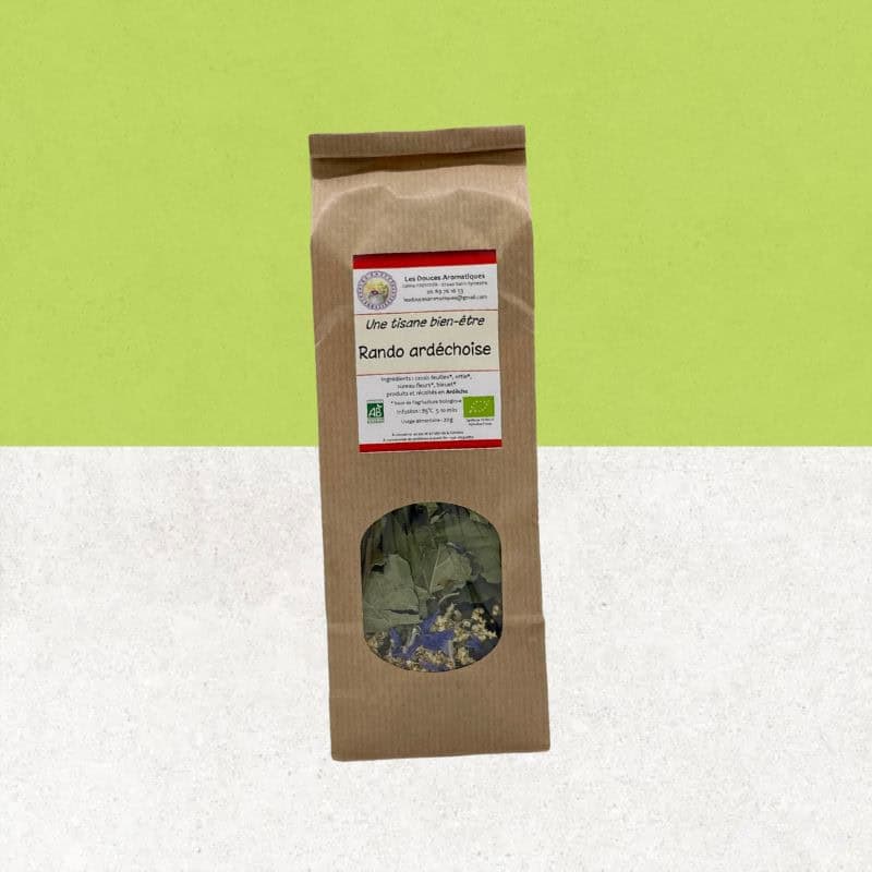 Sachet de tisane bien-être "Rando Ardéchoise" - Les Douces Aromatiques