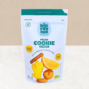 Sachet de cookies sans gluten gingembre, cannelle et orange "Le Digest" - Biorevola