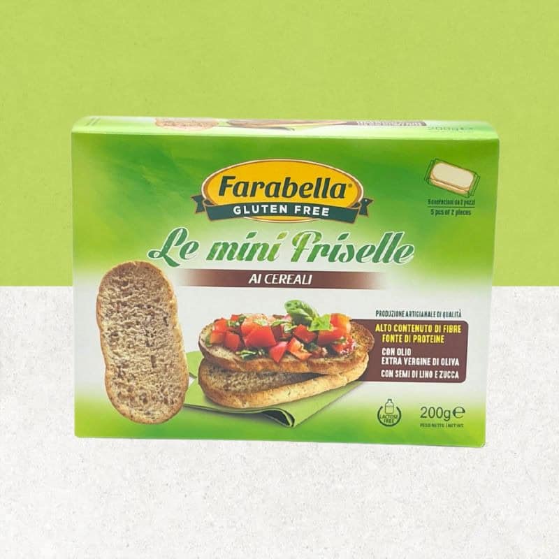 Paquet de mini Friselle aux céréales sans gluten - Farabella