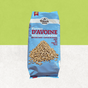Sachet de flocons d'avoine bio et sans gluten - Bauck Mühle