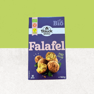 Paquet de préparation pour 16 falafels bio sans gluten et vegan - Bauck Mühle