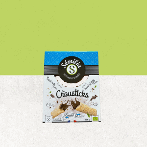 Paquet de croustiks chocolat lait bio sans gluten - Sémilia