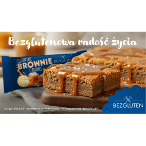 Brownie individuel au caramel sans gluten - Bezgluten
