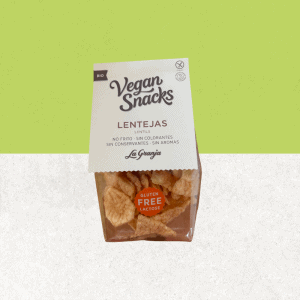 Sachet de chips sans gluten et vegan de lentilles - La Granja