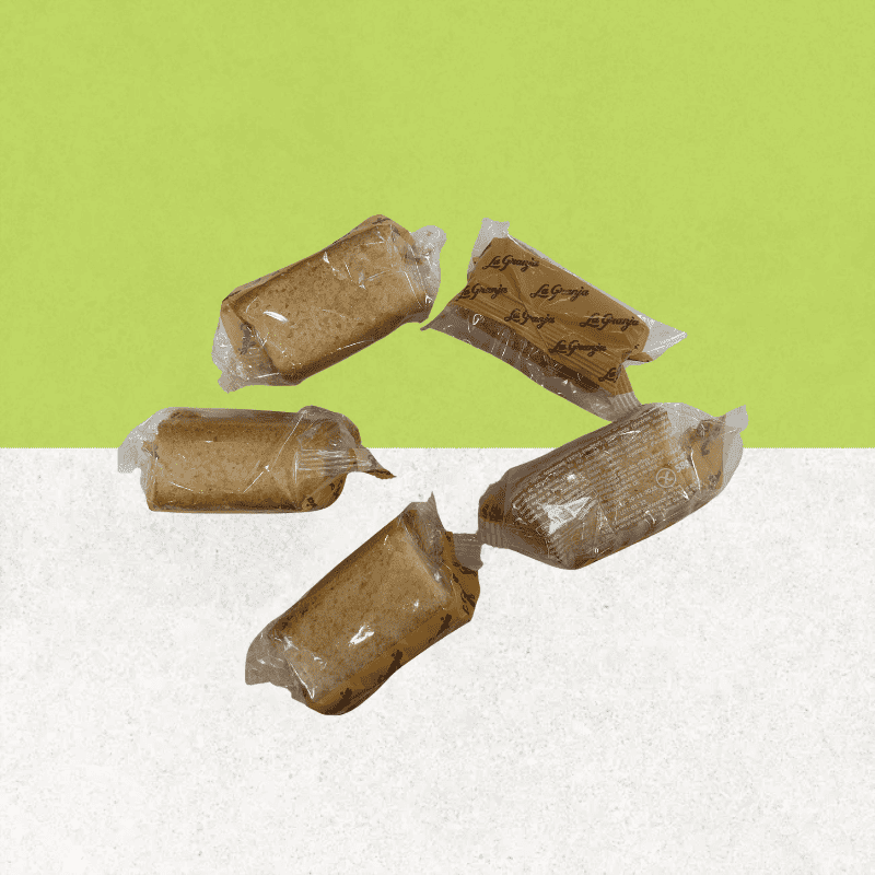 Lot de 5 Gâteaux individuels sans sucre, sans gluten et sans lactose - La Granja