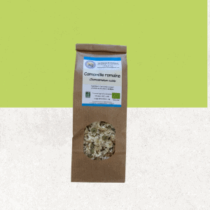 Sachet de tisane bien être camomille romaine - Les Douces Aromatiques