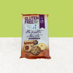 Assortiment de biscuits secs sans gluten et sans lactose