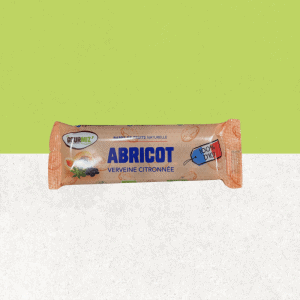Barre de fruits bio sans gluten, abricot-verveine citronnée - Gourmiz