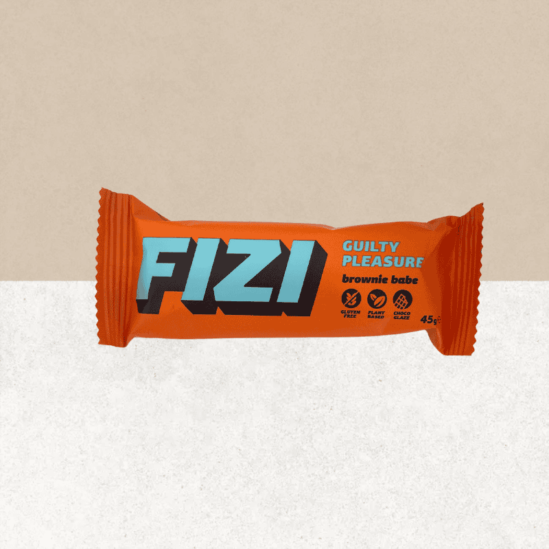 Barre protéinée sans gluten saveur brownie - Fizi